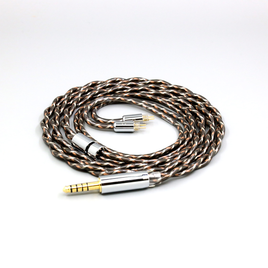 TypeX 25AWG Litz Shielding 7n OCC Earphone Cable For 0.78mm 2pin IEM BA Westone W4r UM3X UM3RC JH13 High Step