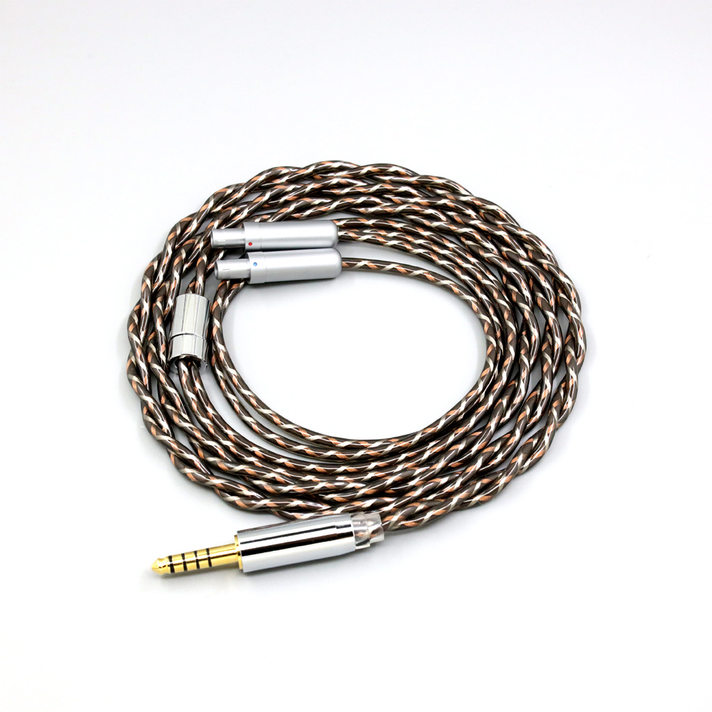 TypeX 25AWG Litz Shielding 7n OCC Earphone Cable For Sennheiser HD800 HD800s HD820s HD820 Dharma D1000 Headphone