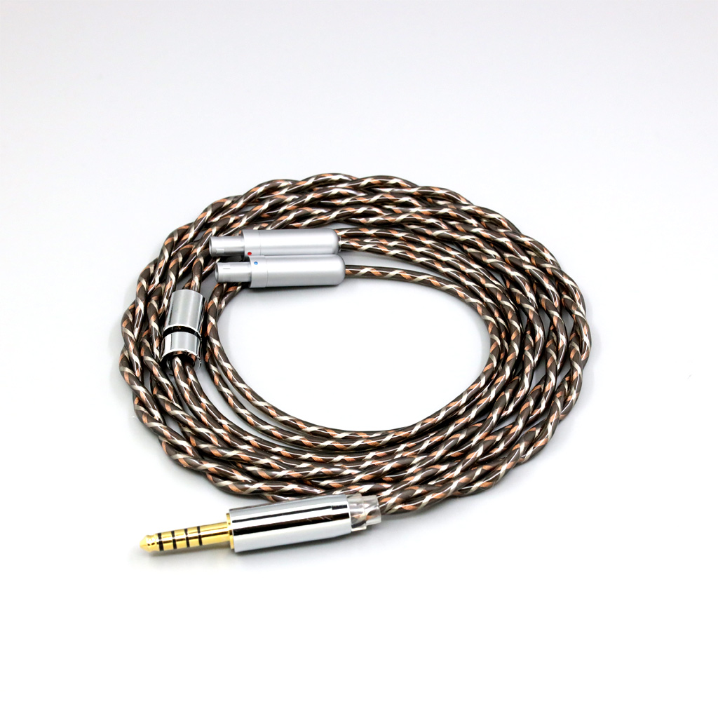 TypeX 25AWG Litz Shielding 7n OCC Earphone Cable For Sennheiser HD800 HD800s HD820s HD820 Dharma D1000 Headphone