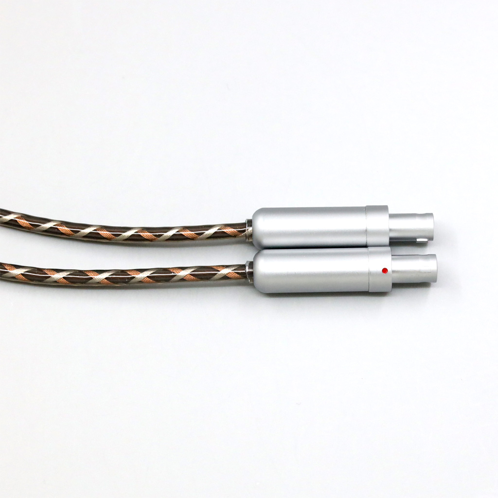 TypeX 25AWG Litz Shielding 7n OCC Earphone Cable For Sennheiser HD800 HD800s HD820s HD820 Dharma D1000 Headphone