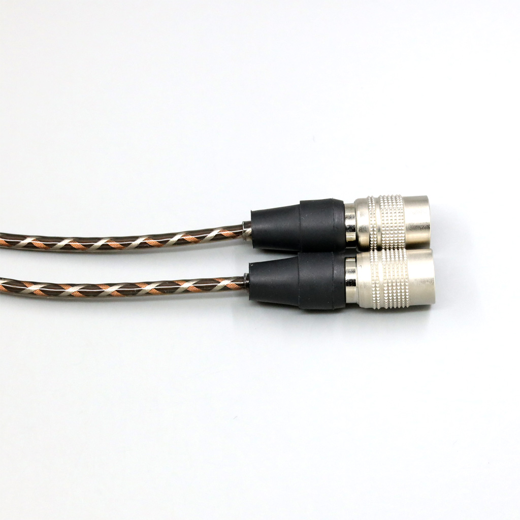 TypeX 25AWG Litz Shielding 7n OCC Earphone Cable For Mr Speakers Alpha Dog Ether C Flow Mad Dog AEON Headphone