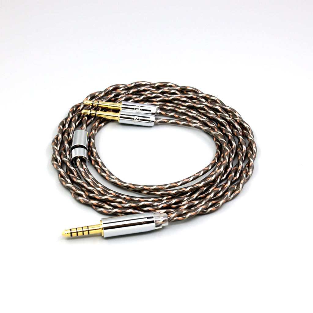 TypeX 25AWG Litz Shielding 7n OCC Earphone Cable For Final Audio D8000 AFDS pro Design Pandora Hope vi Yamaha YH-5000SE