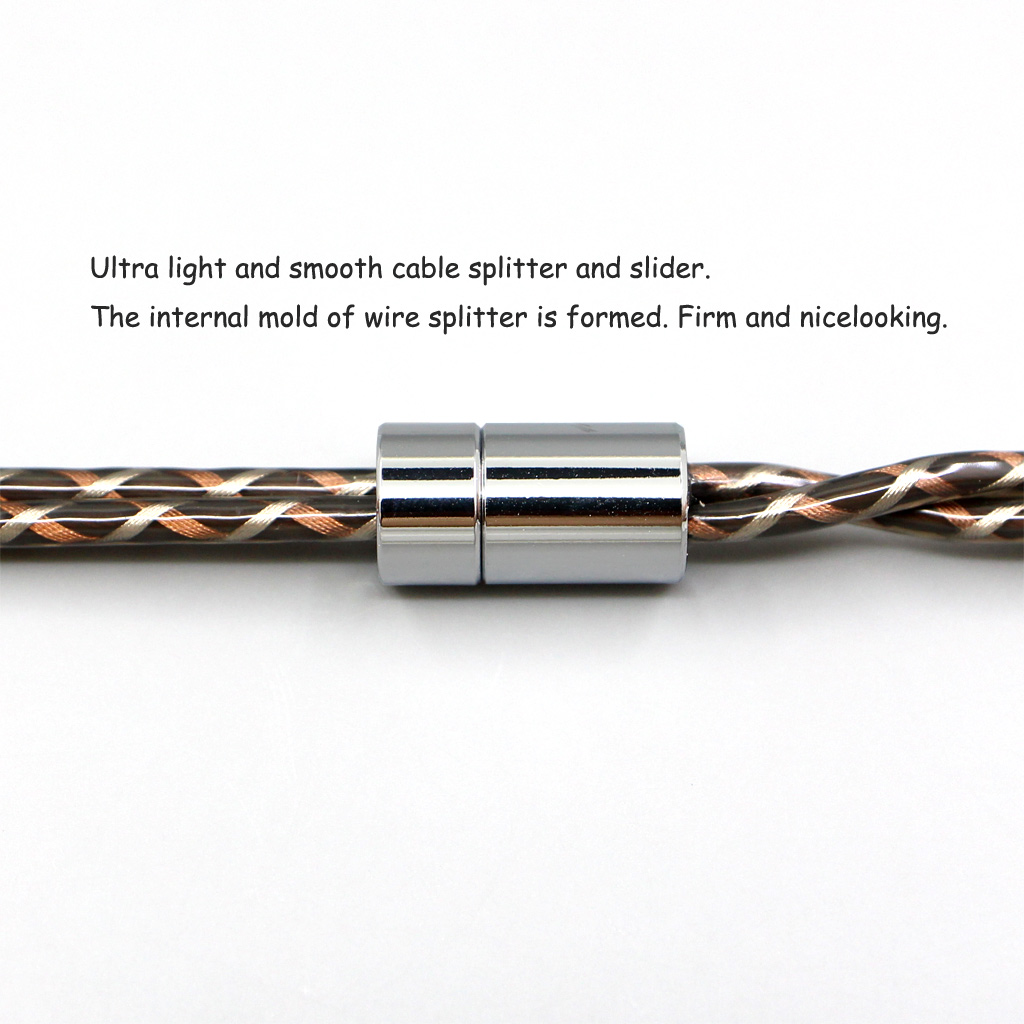 TypeX Litz Shielding 7n OCC Earphone Cable For Hifiman Sundara Ananda v3 HE1000se HE1000v2 HE6se he400se Arya XS He-35x