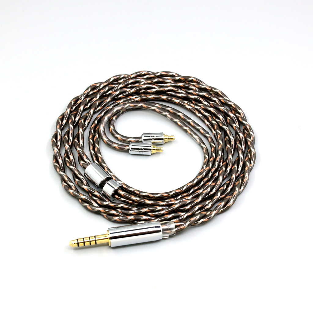 TypeX 25AWG Litz Shielding 7n OCC Earphone Cable For Sennheiser IE100 IE400 IE500 Pro