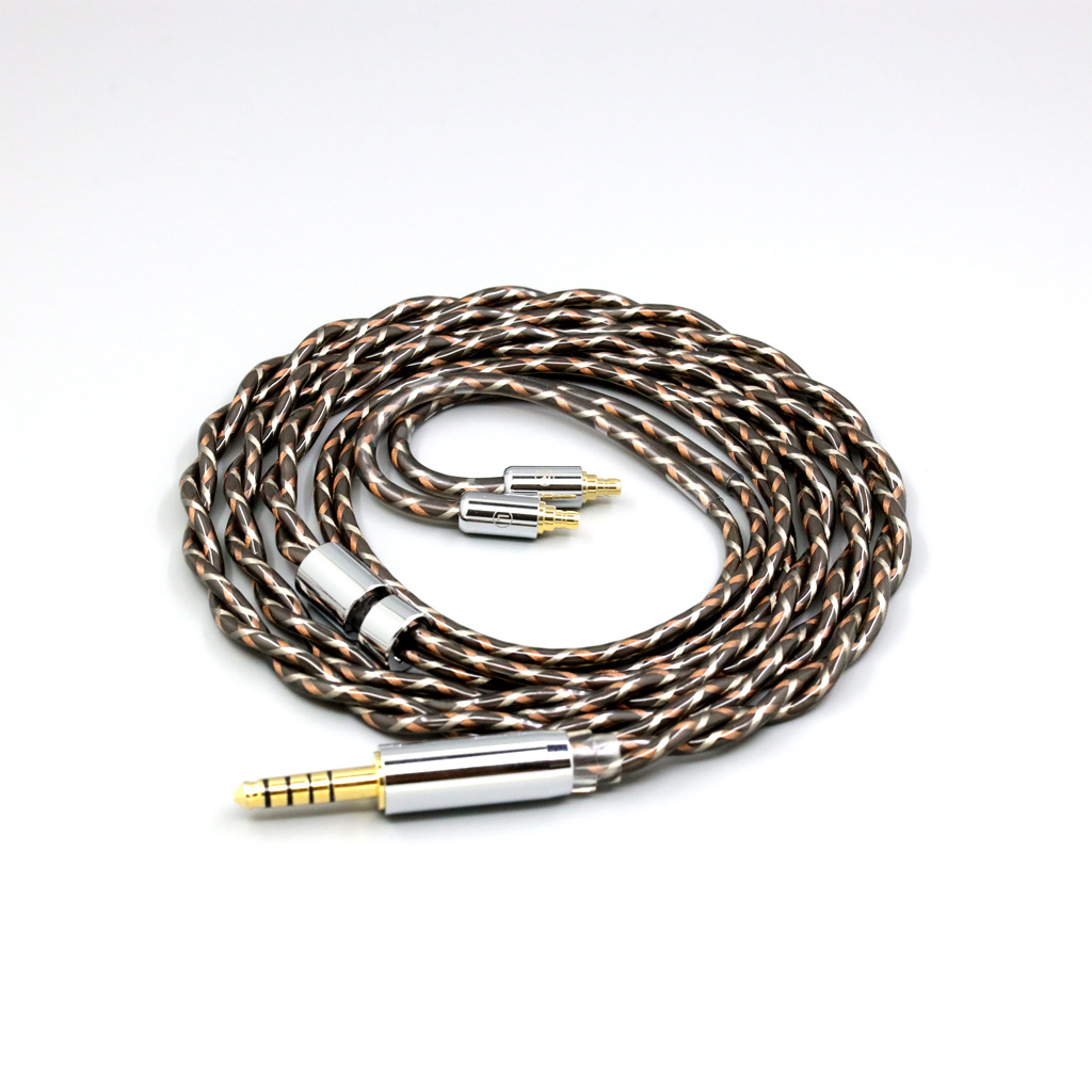 TypeX 25AWG Litz Shielding 7n OCC Earphone Cable For Sennheiser IE100 IE400 IE500 Pro