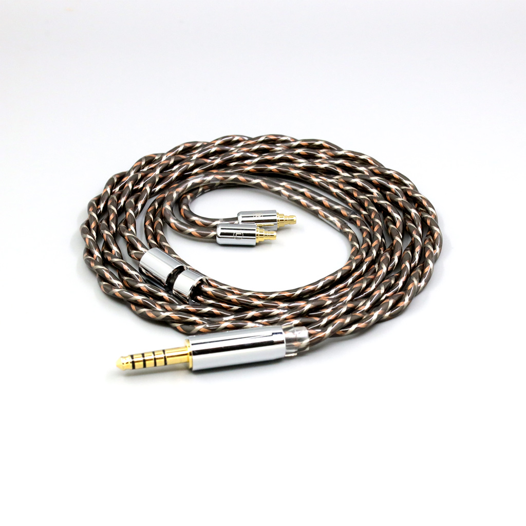 TypeX 25AWG Litz Shielding 7n OCC Earphone Cable For Sennheiser IE100 IE400 IE500 Pro