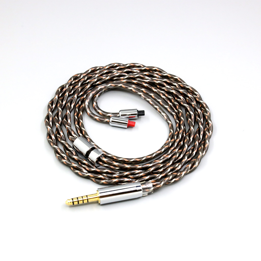 TypeX 25AWG Litz Shielding 7n OCC Earphone Cable for Audio-Technica ATH-IM50 IM70 IM01 IM02 IM03 IM04