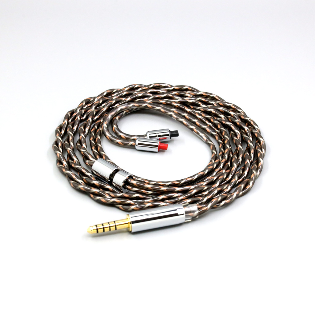 TypeX 25AWG Litz Shielding 7n OCC Earphone Cable for Audio-Technica ATH-IM50 IM70 IM01 IM02 IM03 IM04