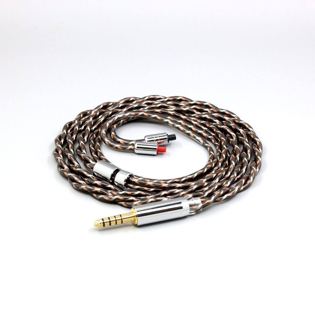 TypeX 25AWG Litz Shielding 7n OCC Earphone Cable for Audio-Technica ATH-IM50 IM70 IM01 IM02 IM03 IM04