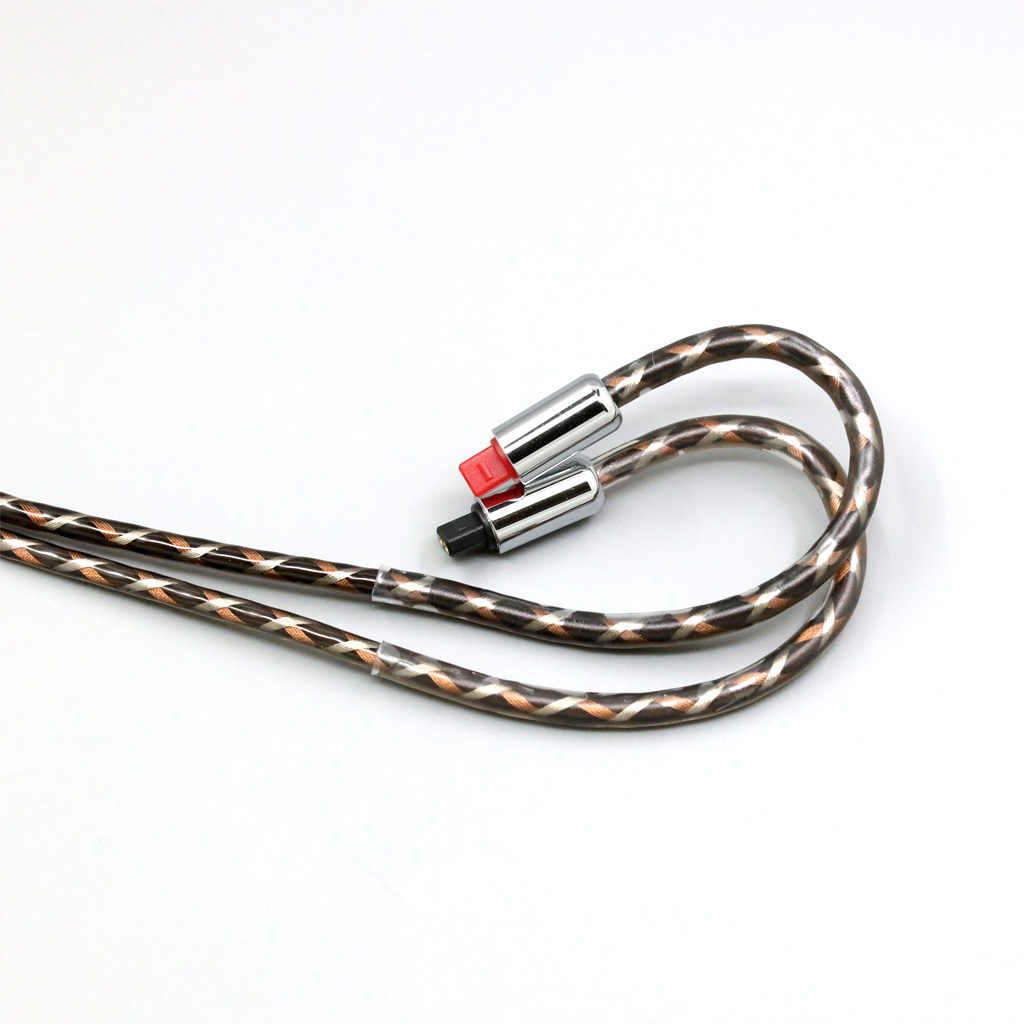 TypeX 25AWG Litz Shielding 7n OCC Earphone Cable for Audio-Technica ATH-IM50 IM70 IM01 IM02 IM03 IM04