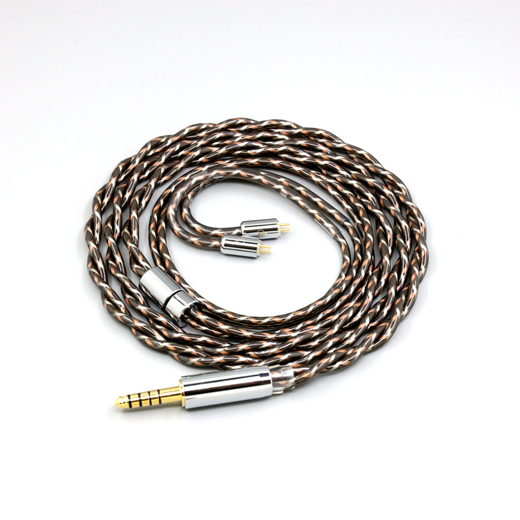 TypeX 25AWG Litz Shielding 7n OCC Earphone Cable For IEM 0.78mm Flat Step JH Audio JH16 Pro JH11 Pro 5 6 7 2pin