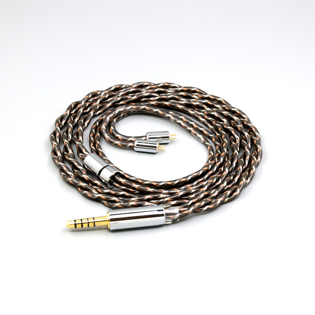 TypeX 25AWG Litz Shielding 7n OCC Earphone Cable For IEM 0.78mm Flat Step JH Audio JH16 Pro JH11 Pro 5 6 7 2pin