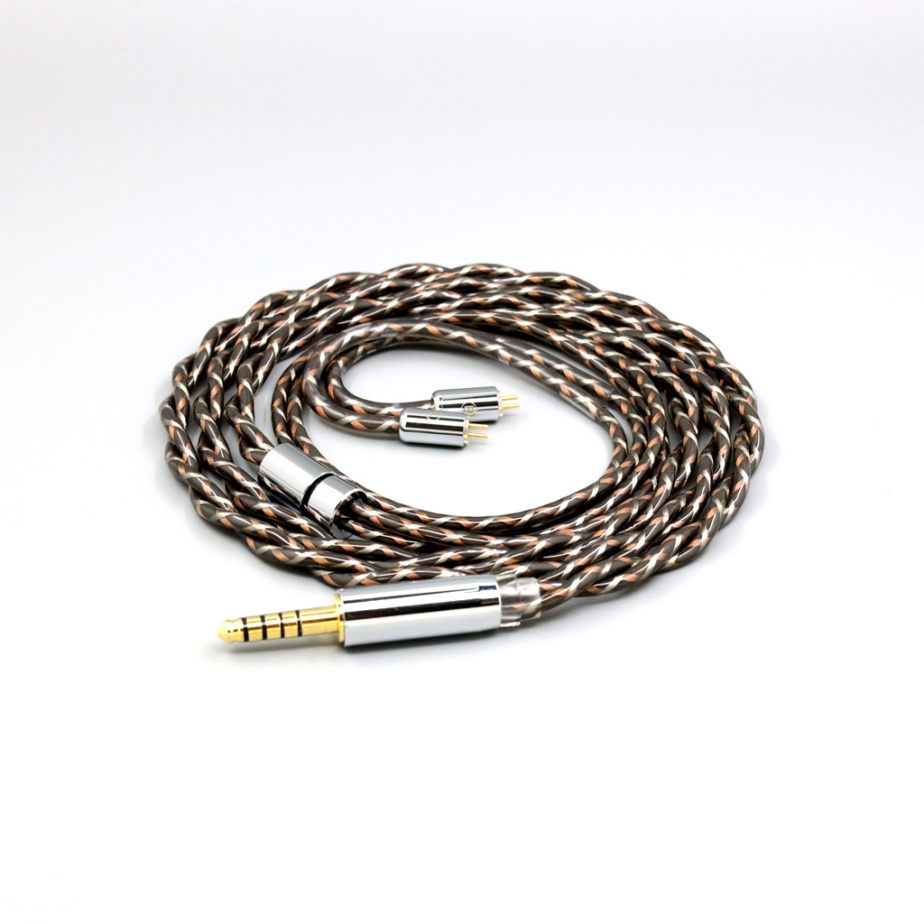 TypeX 25AWG Litz Shielding 7n OCC Earphone Cable For IEM 0.78mm Flat Step JH Audio JH16 Pro JH11 Pro 5 6 7 2pin