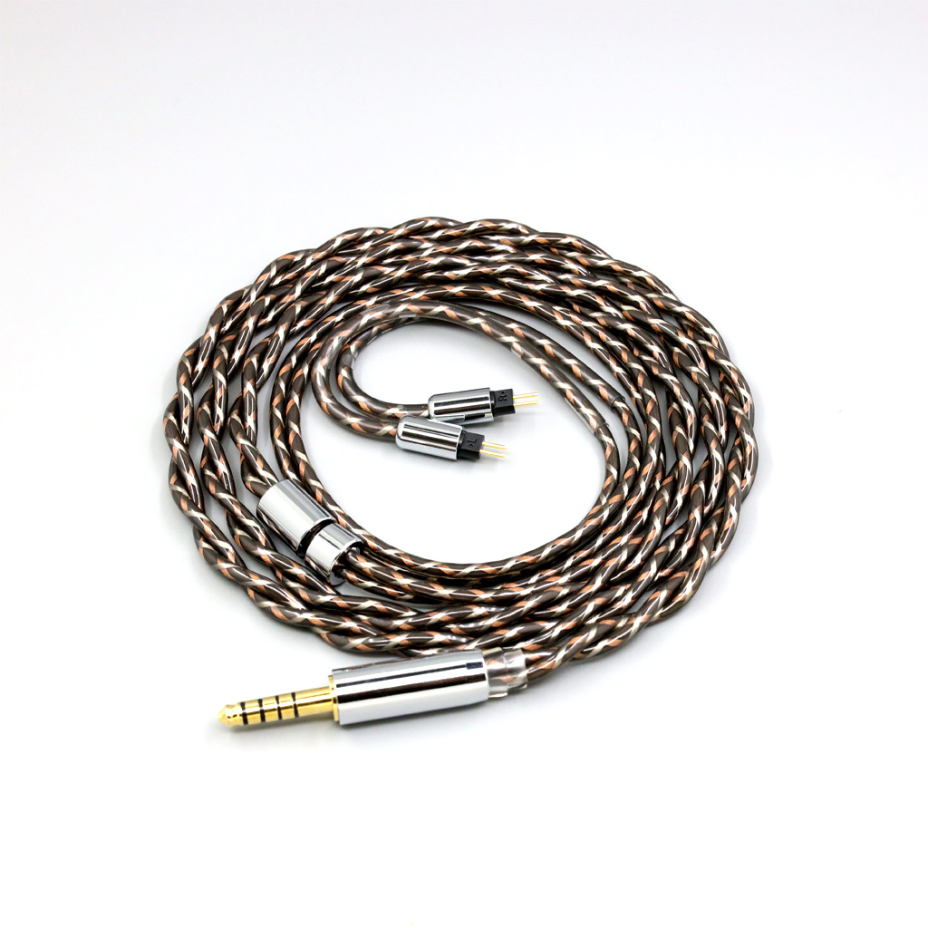 TypeX 25AWG Litz Shielding 7n OCC Earphone Cable For TANCHJIM ORIGIN Oxygen 4U OLA lengthened extended 0.78mm pin