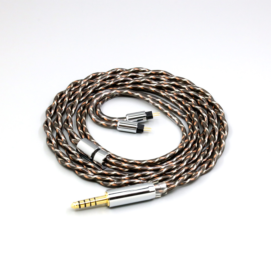 TypeX 25AWG Litz Shielding 7n OCC Earphone Cable For TANCHJIM ORIGIN Oxygen 4U OLA lengthened extended 0.78mm pin