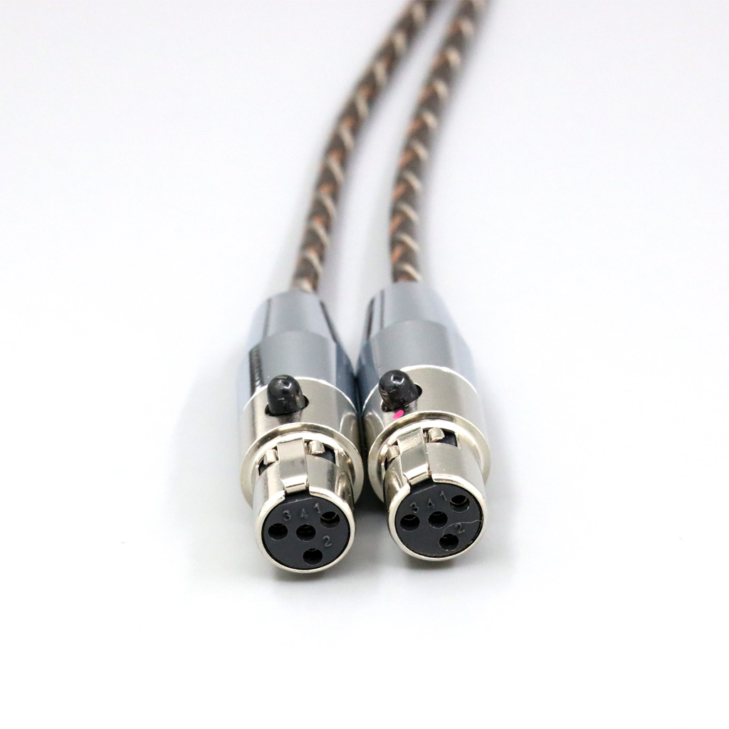 TypeX Litz Shielding 7n OCC Earphone Cable For Audeze LCD-3 LCD-2 LCD-X LCD-XC LCD-4z LCD-MX4