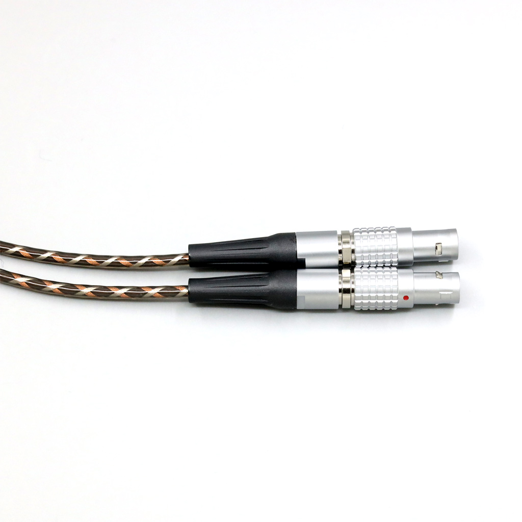 TypeX 25AWG Litz Shielding 7n OCC Earphone Cable For Focal Utopia Fidelity Circumaural Headphone