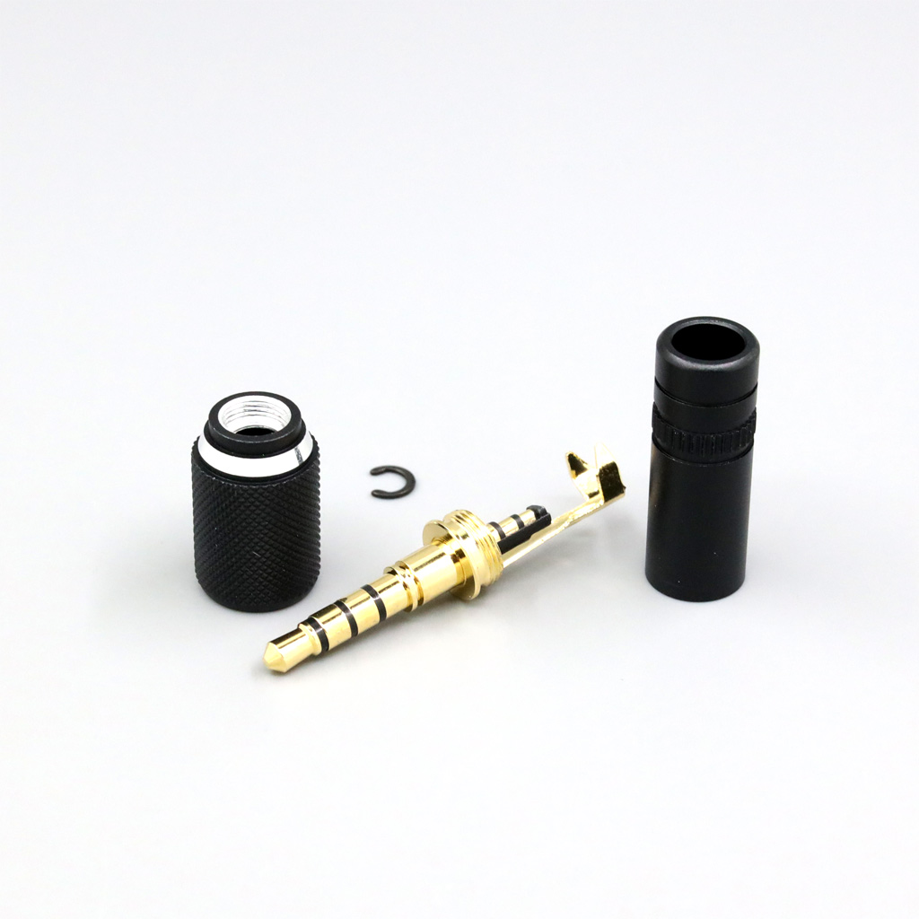 1pcs DIY Custom Earphone Headphone Pin Plug For Sony MDR-MV1 6mm tailed cable Hole