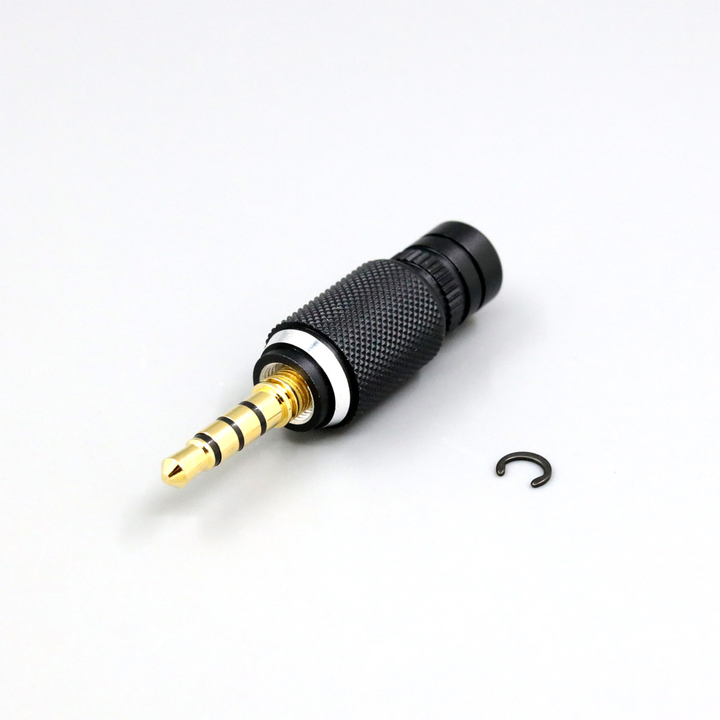 1pcs DIY Custom Earphone Headphone Pin Plug For Sony MDR-MV1 6mm tailed cable Hole