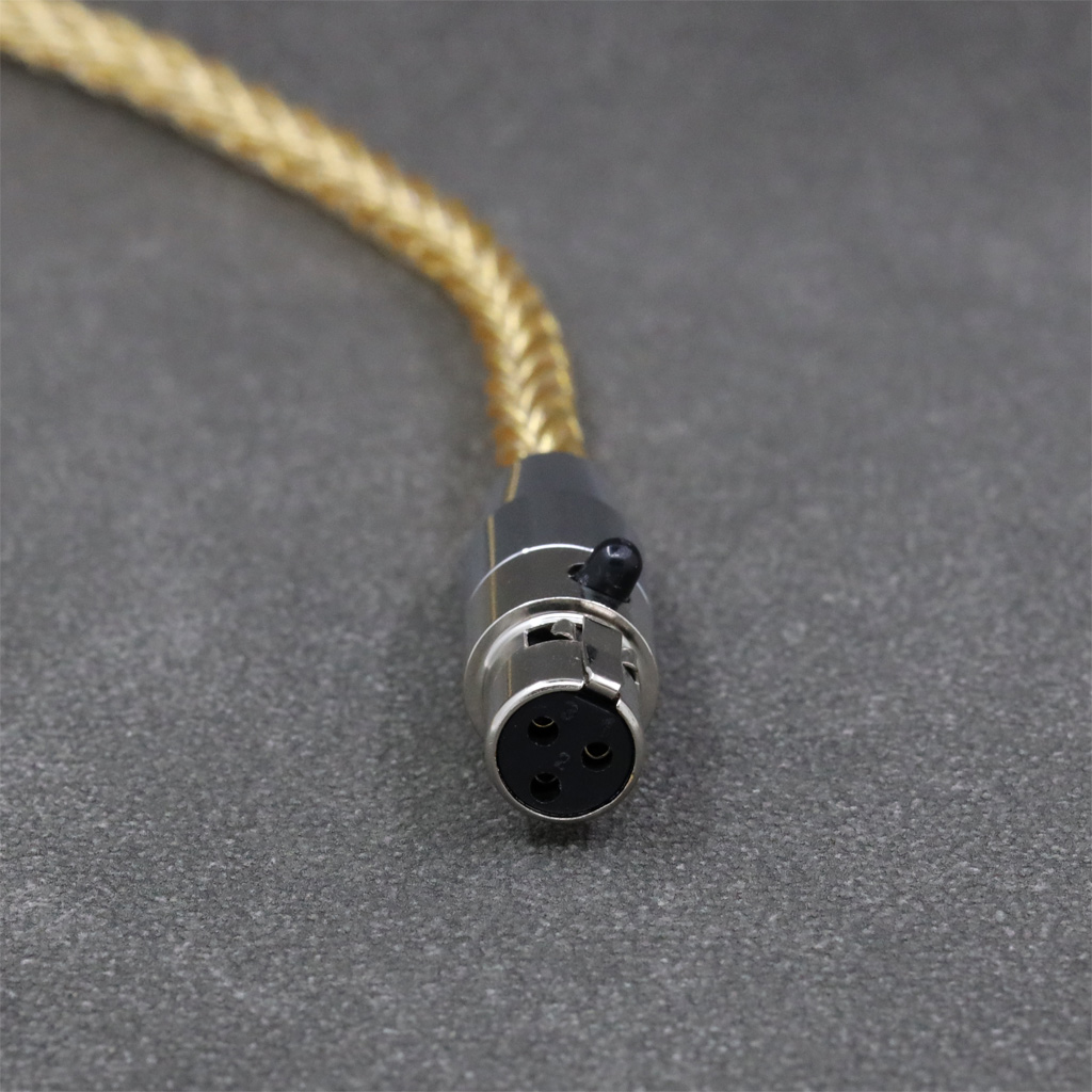 8 Core 99% 7n Pure Silver 24k Gold Plated Earphone Cable For AKG Q701 K702 K271 K272 K240 K141 K712 K181 K267 K712