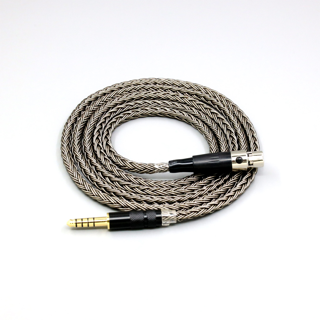16 Core Grey Silver plated Earphone Cable For AKG Q701 K702 K271 K272 K240 K141 K712 K181 K267 K712