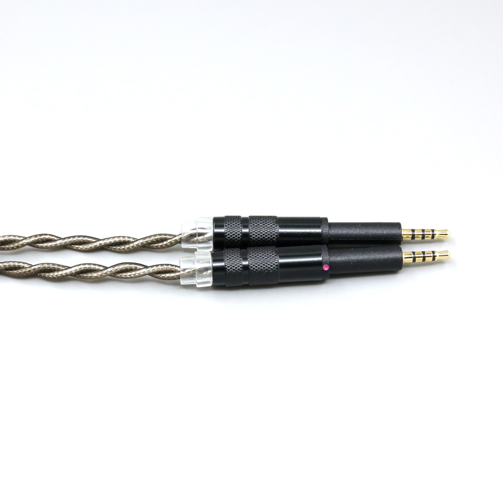 99% Pure Silver Palladium + Graphene Gold Earphone Cable For DROP + Grell OAE1 OAE2 Headphone