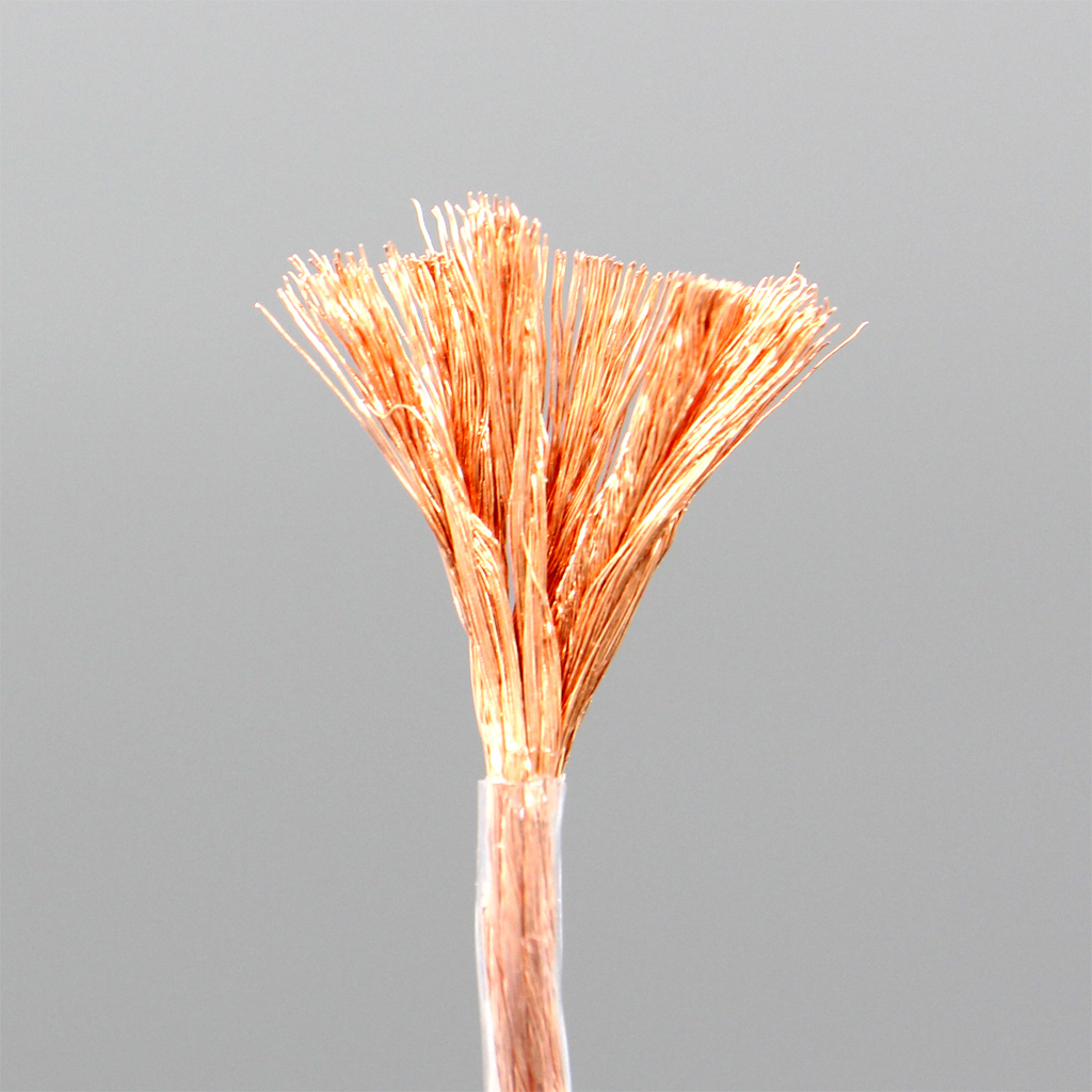 50m 7N OCC Signal Audio Power Custom DIY Headphone Cable 378*0.05mm Dia:1.4mm