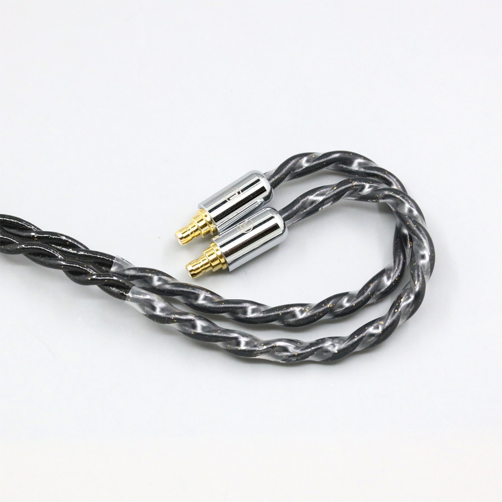 99% Pure Silver Palladium Graphene Floating Gold Cable For Sennheiser IE100 IE400 IE500 Pro