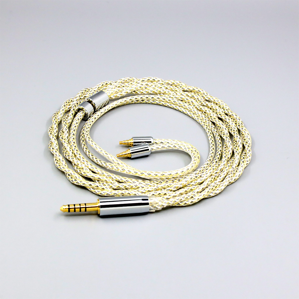 TypeS 23AWG Litz Shielding Silver OCC Earphone Cable For Sennheiser IE40 Pro IE40pro