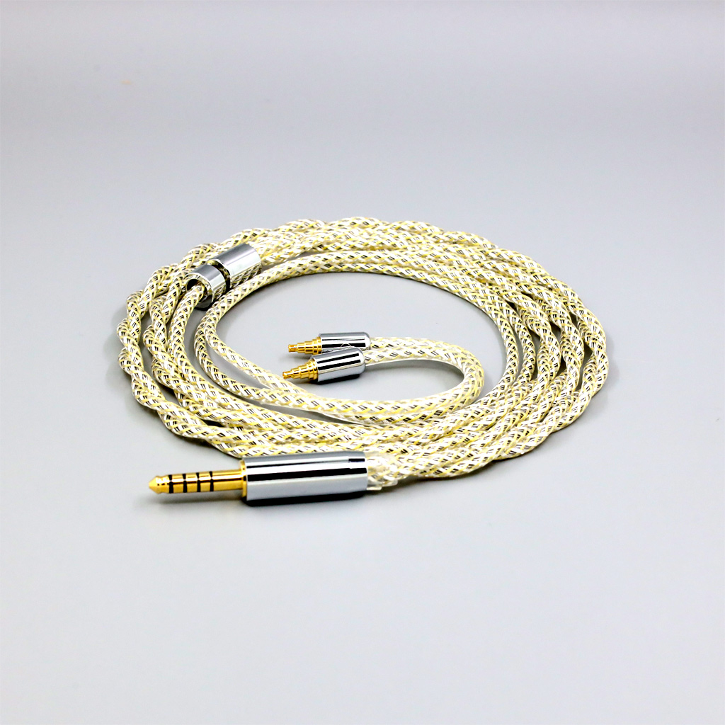 TypeS 23AWG Litz Shielding Silver OCC Earphone Cable For Sennheiser IE40 Pro IE40pro