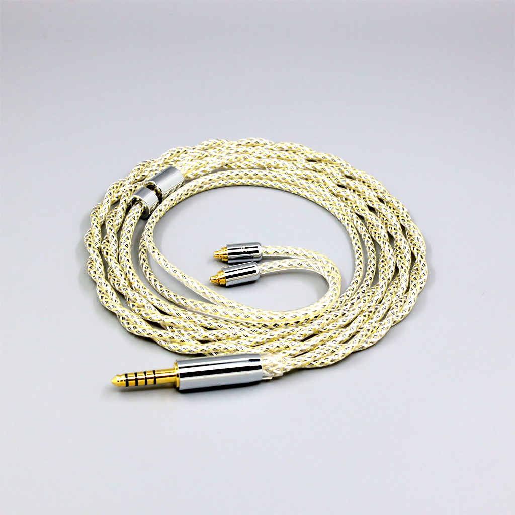TypeS 23AWG Litz Shielding Silver OCC Earphone Cable For AKG N5005 N30 N40 Special MMCX
