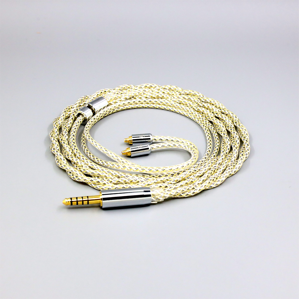 TypeS 23AWG Litz Shielding Silver OCC Earphone Cable For AKG N5005 N30 N40 Special MMCX