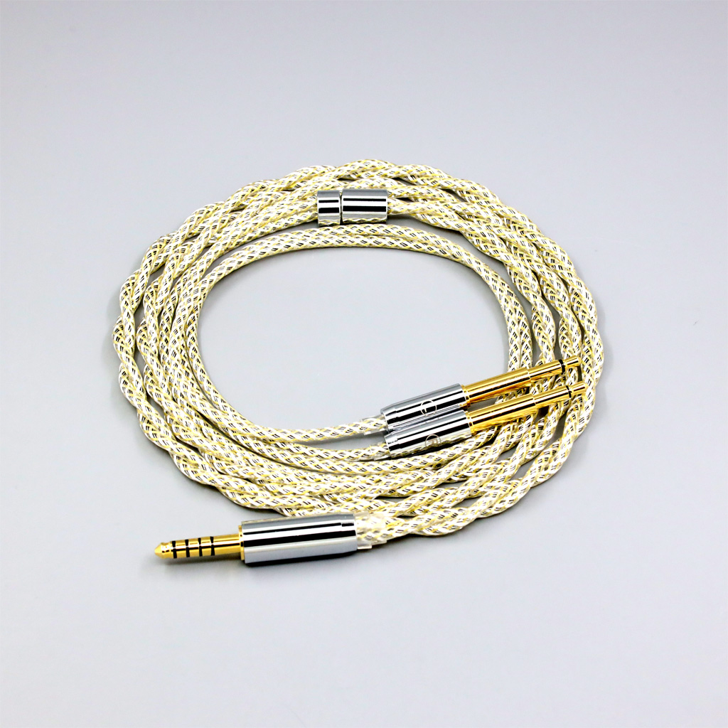 TypeS 23AWG Litz Shielding Silver OCC Earphone Cable For Meze 99 109 pro Classics NEO NOIR Headphone