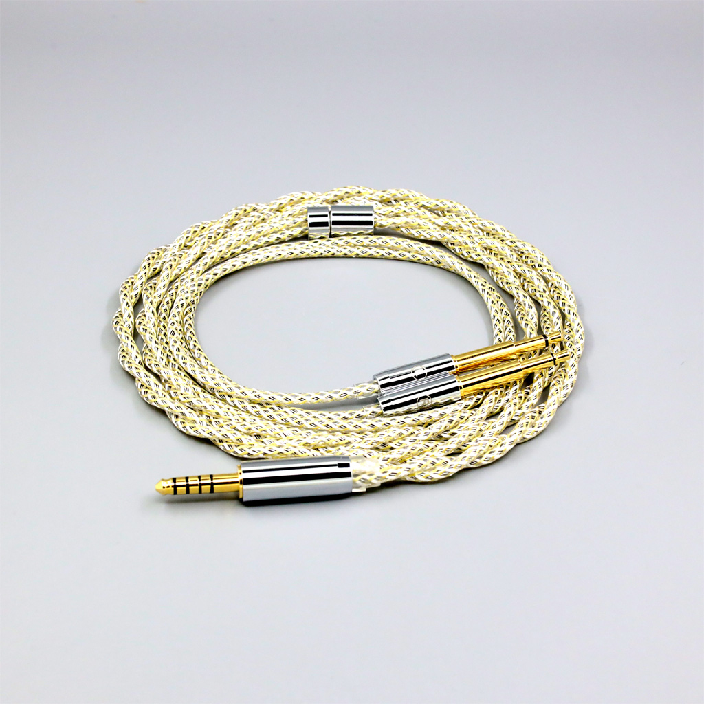 TypeS 23AWG Litz Shielding Silver OCC Earphone Cable For Meze 99 109 pro Classics NEO NOIR Headphone