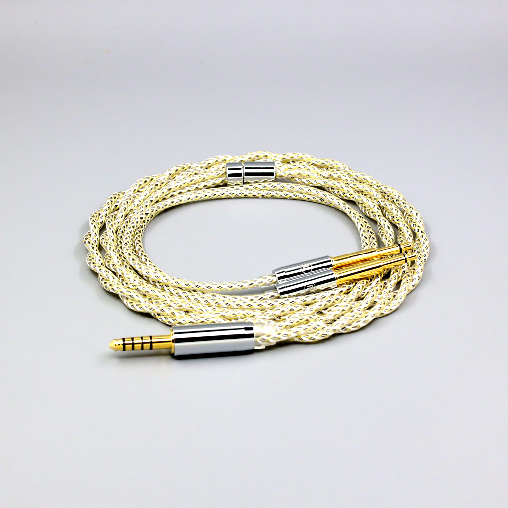 TypeS 23AWG Litz Shielding Silver OCC Earphone Cable For Meze 99 109 pro Classics NEO NOIR Headphone