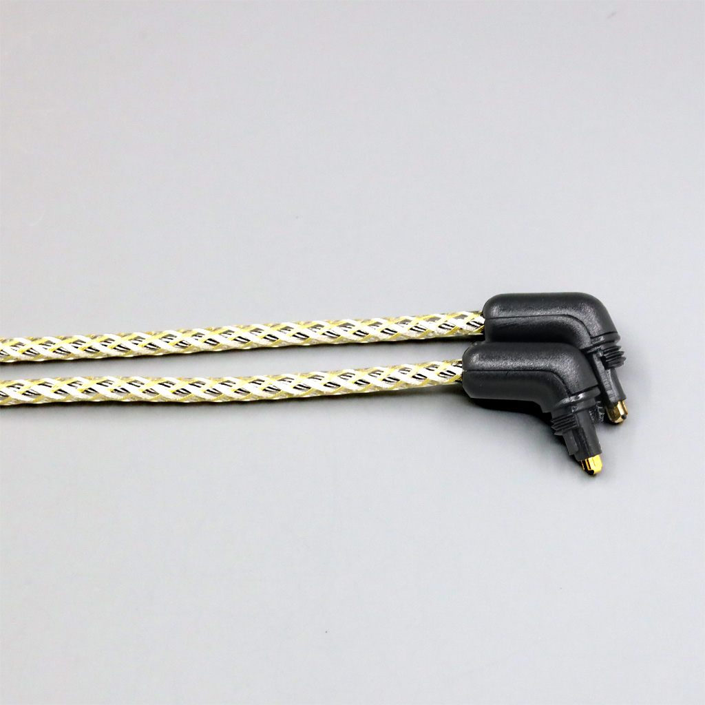 TypeS 23AWG Litz Shielding Silver OCC Earphone Cable For Sony MDR-EX1000 MDR-EX600 MDR-EX800 MDR-7550