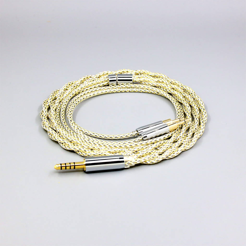 TypeS 23AWG Litz Shielding  Silver OCC Earphone Cable For Sennheiser HD700 Headset 2.5mm pin Headphone