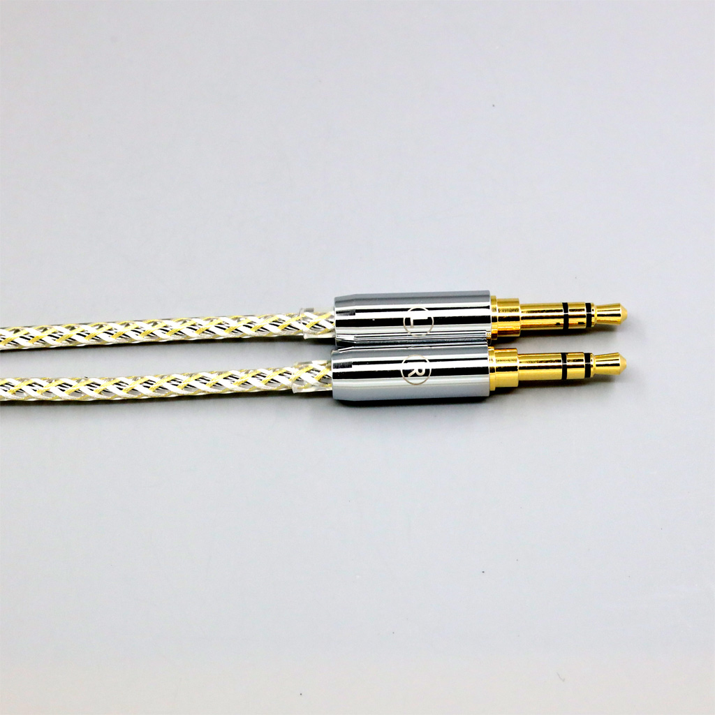 TypeS 23AWG Litz Shielding Silver OCC Earphone Cable For Hifiman Sundara Ananda v3 HE1000se HE1000v2 HE6se he400se Arya XS He-35x