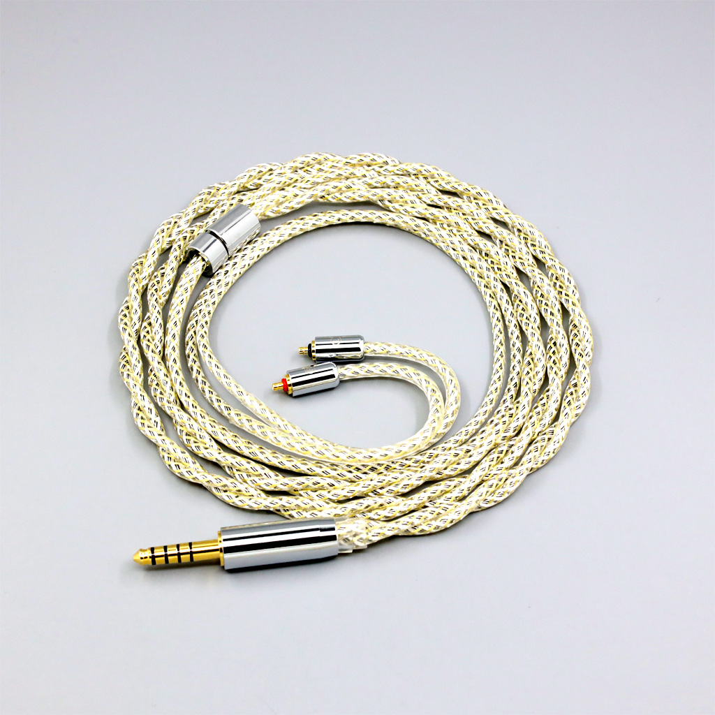 TypeS 23AWG Litz Shielding Silver OCC Earphone Cable For UE Live UE6Pro Lighting SUPERBAX IPX T2