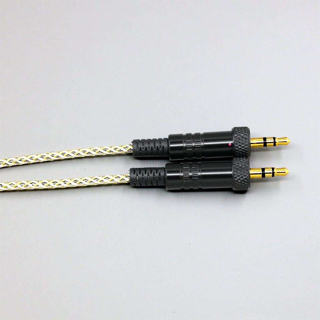 TypeS 23AWG Litz Shielding Silver OCC Earphone Cable For Sony MDR-Z1R MDR-Z7 MDR-Z7M2 With Screw To Fix Headphone