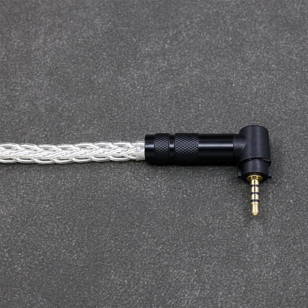 8 Core 99% 7n Pure Silver Palladium Earphone Headphone Cable For Fostex T50RP 50TH Anniversary RP Stereo