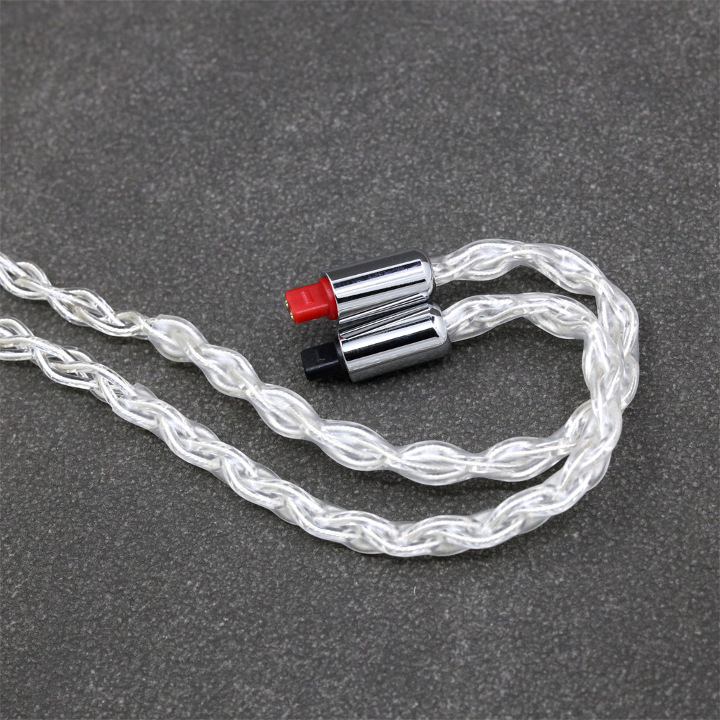 99% Pure Silver 8 Core Earphone Cable For Audio-Technica ATH-IM50 IM70 ath-IM01 ath-IM02 ath-IM03 ath-IM04