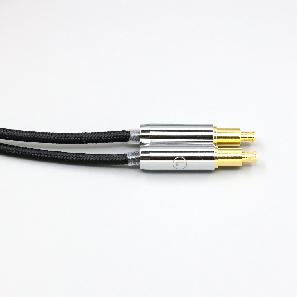 Super Soft Headphone Nylon OFC Cable For Audio Technica ATH-ADX5000 ATH-MSR7b 770H 990H A2DC Earphone
