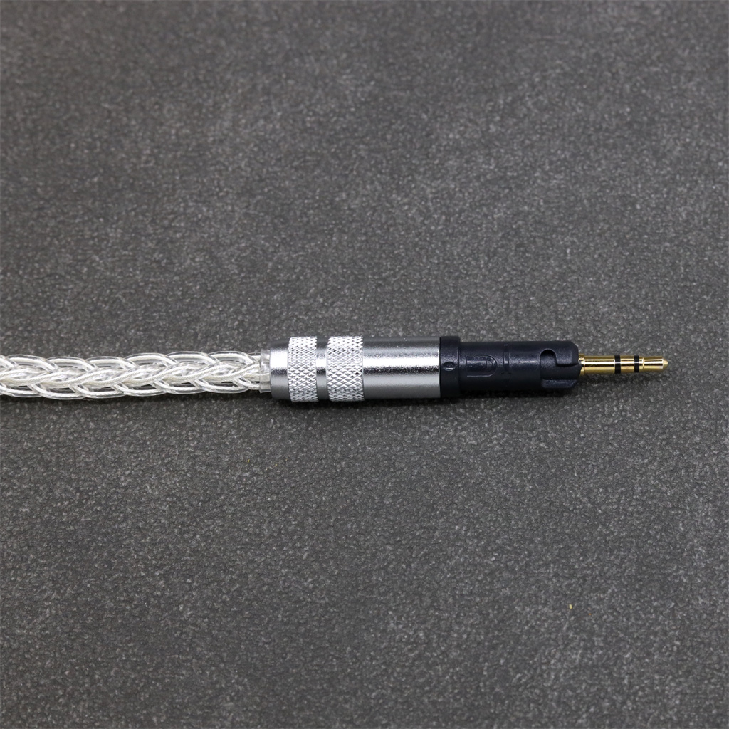 8 Core 99% 7n Pure Silver Palladium Earphone Cable For Audio Technica ATH-M50x ATH-M40x ATH-M70x ATH-M60x