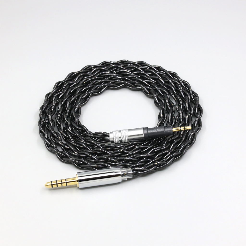 99% Pure Silver Palladium Graphene Floating Gold Cable For Audio Technica ATH-M50x ATH-M40x ATH-M70x ATH-M60x