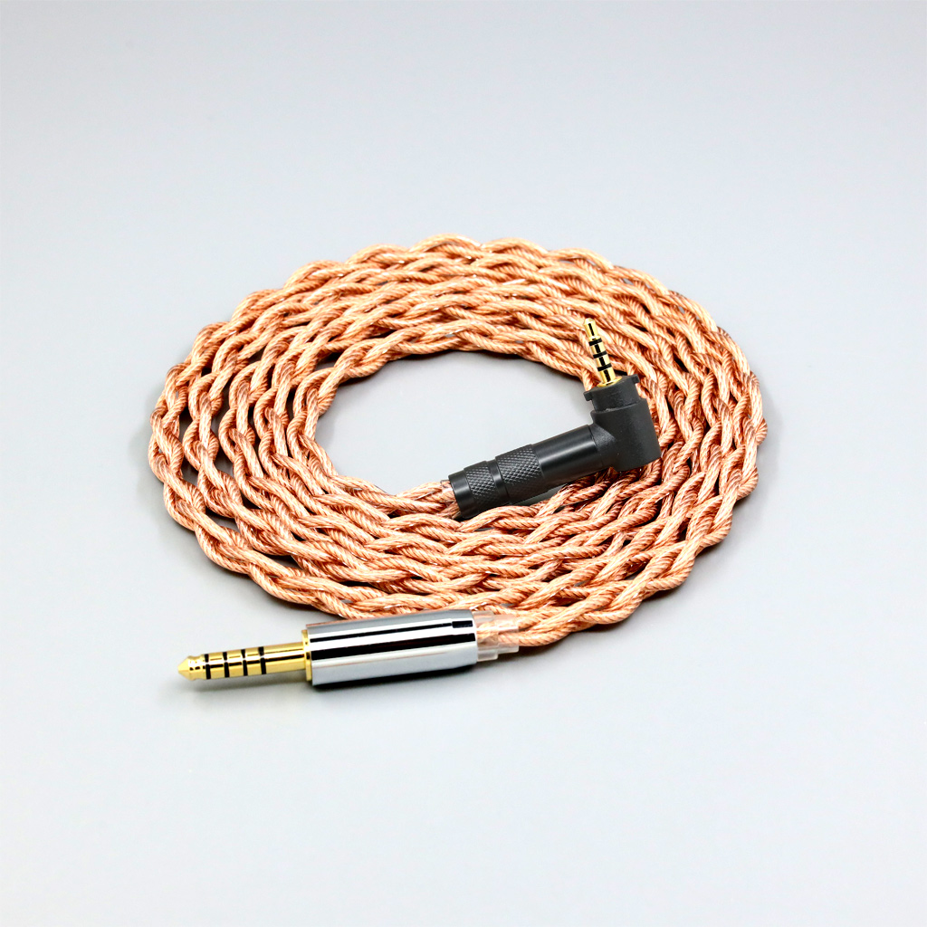 Graphene 7N OCC Shielding Coaxial Mixed Earphone Cable For Fostex T50RP 50TH Anniversary RP Stereo Headphone