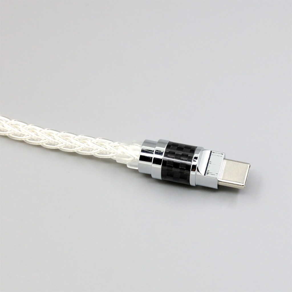 99% Pure Silver 8 Core Earphone Cable For Mark Levinson 5909 No.5909 Noise Cancelling Headphone