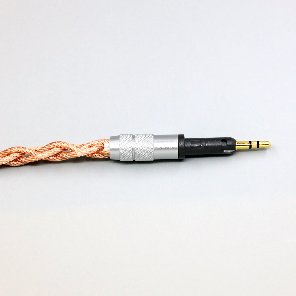 Graphene 7N OCC Shielding Coaxial Mixed Earphone Cable For Sennheiser HD6 HD7 HD8 MIX DJ HD595 4 core 1.8mm
