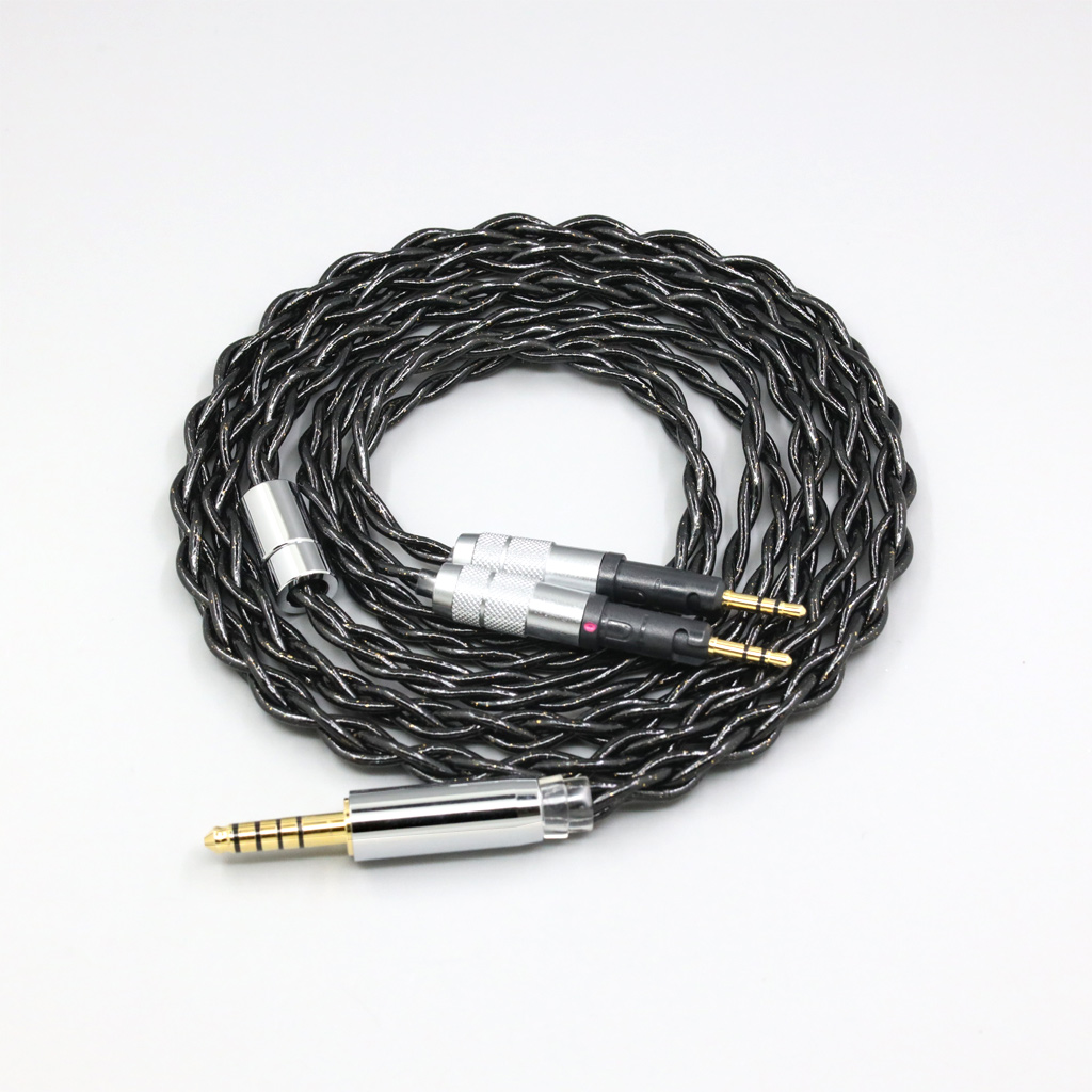 99% Pure Silver Palladium Graphene Floating Gold Cable For Audio-Technica ATH-R70X headphone 