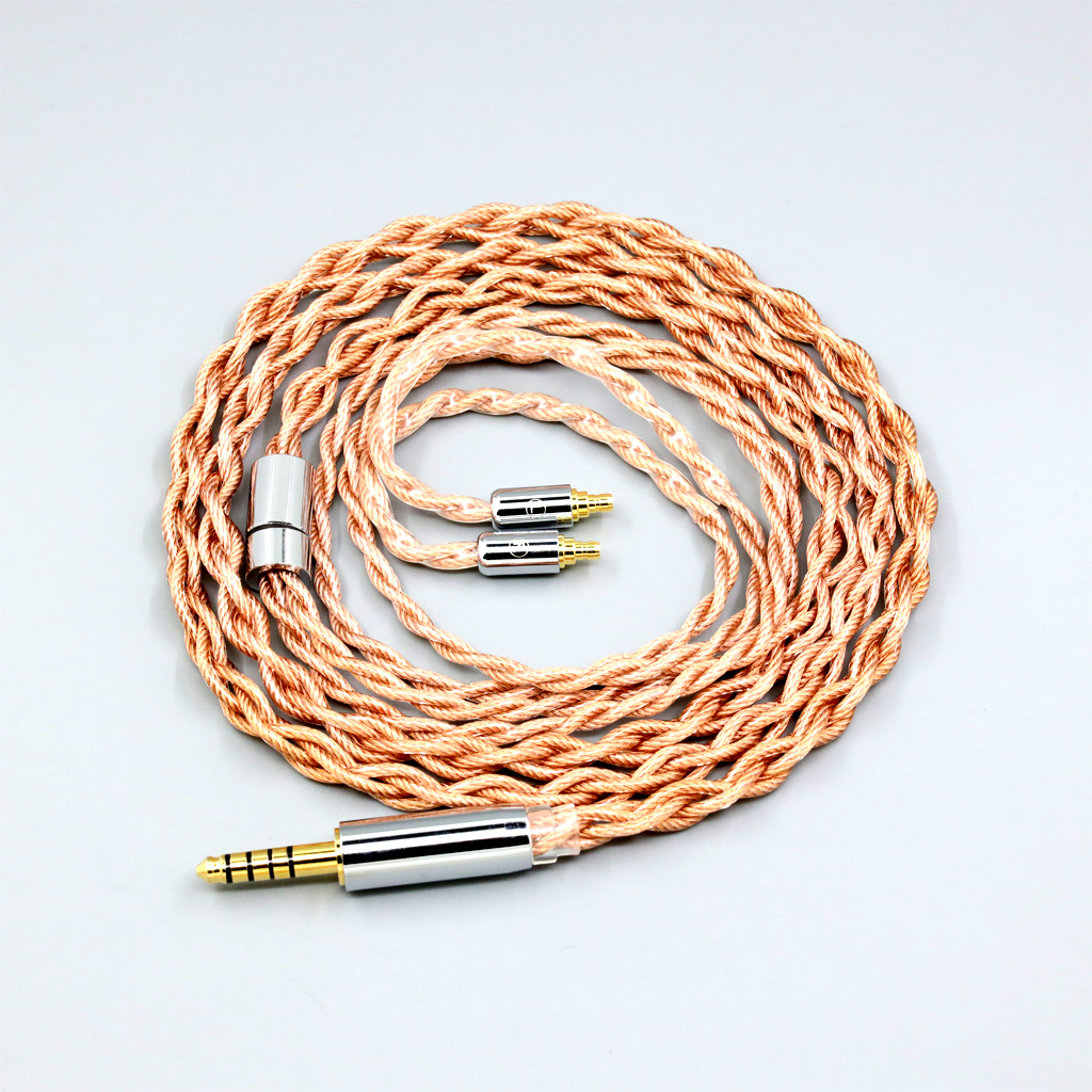 Graphene 7N OCC Shielding Coaxial Mixed Earphone Cable For Sennheiser IE400 IE500 Pro 4 core 1.8mm